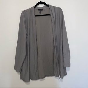 Eileen Fisher Taupe Cardigan Sweater